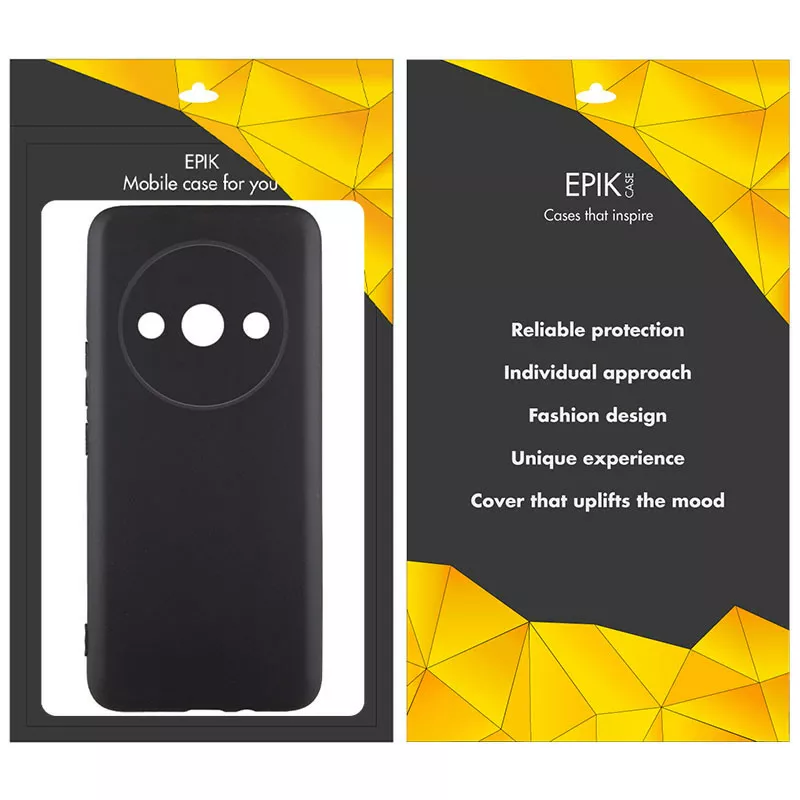 Чохол Epik Full Camera для Xiaomi Redmi A3 Black - фото 3