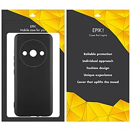 Чохол Epik Full Camera для Xiaomi Redmi A3 Black - мініатюра 3 Чохол Epik Full Camera для Xiaomi Redmi A3 Black - мініатюра 3