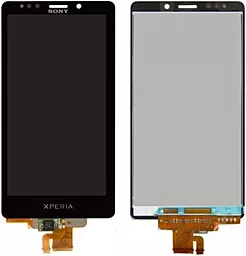 Дисплей Sony Xperia T (LT30p, LT30i) з тачскріном, Black - фото Дисплей Sony Xperia T (LT30p, LT30i) з тачскріном, Black