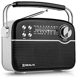 Радіоприймач REAL-EL X-545 Black - мініатюра 2