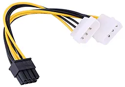 Шлейф (Кабель) Voltronic 8P - 2xMolex - фото Шлейф (Кабель) Voltronic 8P - 2xMolex