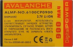 Усиленный аккумулятор Nokia BL-4C / ALMP-P-NO.6100CP (900 mAh) Avalanche