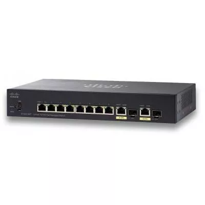 Коммутатор (світч) Cisco SF352-08P-K9-EU - фото 1
