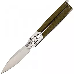 Ніж Artisan Cutlery Kinetic Balisong (1823PL-GNF) Green - фото Ніж Artisan Cutlery Kinetic Balisong (1823PL-GNF) Green