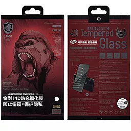 Защитное стекло WK Design для Apple iPhone XR, iPhone 11 Kingkong 4D Curved Tempered Glass Privacy (WTP-012-R11) - фото Защитное стекло WK Design для Apple iPhone XR, iPhone 11 Kingkong 4D Curved Tempered Glass Privacy (WTP-012-R11)