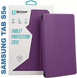 Чохол для планшету BeCover Smart Case Samsung Galaxy Tab S5e T720 Purple (705320) - фото Чохол для планшету BeCover Smart Case Samsung Galaxy Tab S5e T720 Purple (705320)
