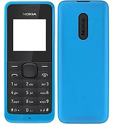 Корпус для Nokia 105 з клавіатурою Blue