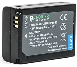 Аккумулятор для видеокамеры Samsung BP-1030 (1000 mAh) DV00DV1354 PowerPlant