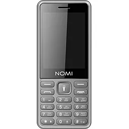 Мобільний телефон Nomi i2840 Grey - фото Мобільний телефон Nomi i2840 Grey