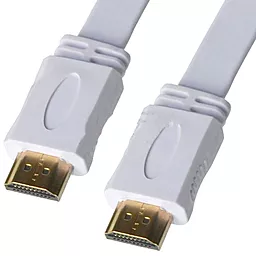 Кабель 1TOUCH HDMI - HDMI v.1.4 5м White - фото Кабель 1TOUCH HDMI - HDMI v.1.4 5м White