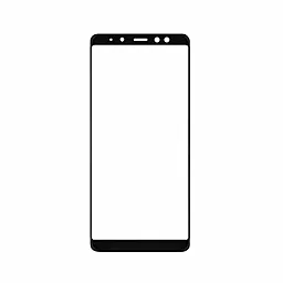 Корпусное стекло дисплея Samsung Galaxy A8S Black - фото Корпусное стекло дисплея Samsung Galaxy A8S Black