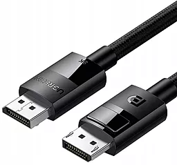 Видеокабель DP114 DisplayPort v1.4 8k 60hz 3m black (80393) Ugreen - фото Видеокабель DP114 DisplayPort v1.4 8k 60hz 3m black (80393) Ugreen