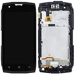 Дисплей Blackview BV7000, BV7000 Pro с тачскрином и рамкой, оригинал, Black - фото Дисплей Blackview BV7000, BV7000 Pro с тачскрином и рамкой, оригинал, Black