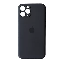 Чехол Silicone Case Full Camera для Apple iPhone 11 Pro Max Pebble