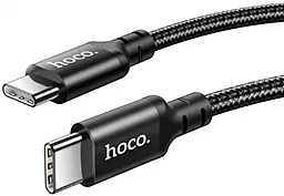 Кабель Hoco X14 Double Speed USB Type-C - Type-C 60w 3a 1м PD cable Black - миниатюра 2 Кабель Hoco X14 Double Speed USB Type-C - Type-C 60w 3a 1м PD cable Black - миниатюра 2