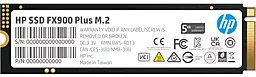 SSD Накопитель HP FX900 Plus 512GB M.2 NVMe (7F616AA) - фото SSD Накопитель HP FX900 Plus 512GB M.2 NVMe (7F616AA)