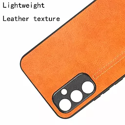 Чехол Cosmic Leather Case для Samsung Galaxy A54 5G Orange - миниатюра 4