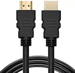 Відеокабель HDMI v2.0 4k 60hz 1m Black (PR-HDMI-HDMI-P-02-30-1m) PrologiX - фото Відеокабель HDMI v2.0 4k 60hz 1m Black (PR-HDMI-HDMI-P-02-30-1m) PrologiX