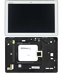 Дисплей для планшету Asus ZenPad 10 Z301ML (#NV101WUM-N52, YJ-FPST101SM0836AKF-06X) + Touchscreen with frame White