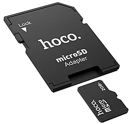Кардрідер Hoco HB22 TF to SD Card Holder Black - мініатюра 2