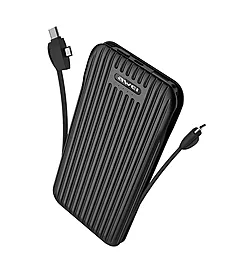 Повербанк Awei P80K 10000 mAh Black - фото Повербанк Awei P80K 10000 mAh Black