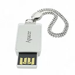 Флешка Apacer 32GB AH129 Silver RP USB2.0 (AP32GAH129S-1) - фото Флешка Apacer 32GB AH129 Silver RP USB2.0 (AP32GAH129S-1)