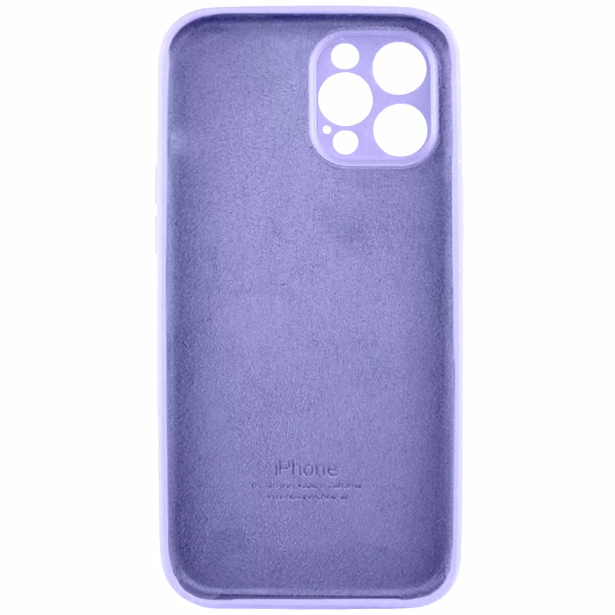 Чехол Silicone Case Full Camera для Apple iPhone 12 Pro Max Elegant Purple - фото 2
