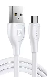 Кабель Remax RC-160a Lesu Pro USB-A - Type-C 10.5w 1м cable White - миниатюра 2 Кабель Remax RC-160a Lesu Pro USB-A - Type-C 10.5w 1м cable White - миниатюра 2