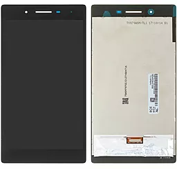 Дисплей для планшету Lenovo Tab 3 7 (TB3-730X), Tab 4 7 Essential (TB-7304i, TB-7304X, TB-7304F) (187x94) з тачскріном, Black