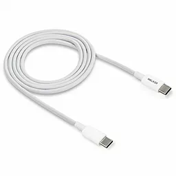 Кабель Walker C850 USB Type-C - Type-C 30w 3a 1м PD cable White - фото Кабель Walker C850 USB Type-C - Type-C 30w 3a 1м PD cable White