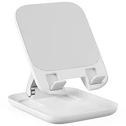 Настольный держатель Baseus Seashell Series Folding Tablet Stand Moon White B10451500211-00 - фото Настольный держатель Baseus Seashell Series Folding Tablet Stand Moon White B10451500211-00