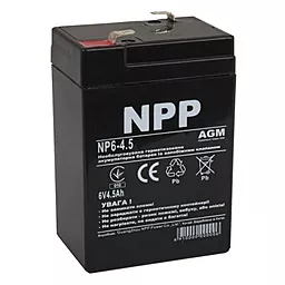 Аккумуляторная батарея NPP 6V 4.5Ah (NP6-4.5)