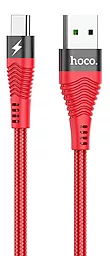 Кабель Hoco U53 Flash USB-A - Type-C 25w 5a 1.2м cable Red - фото Кабель Hoco U53 Flash USB-A - Type-C 25w 5a 1.2м cable Red