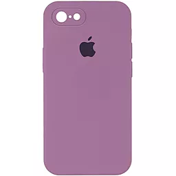 Чехол Silicone Case Full Camera Square для Apple iPhone 7, iPhone 8, iPhone SE 2020 Lilac Pride
