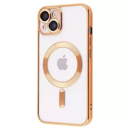 Чохол 1TOUCH Metal Matte Case with MagSafe для Apple iPhone 14 Gold