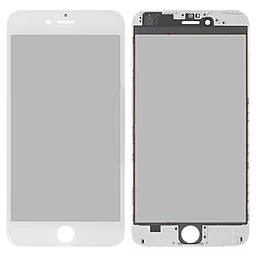 Корпусне скло дисплея Apple iPhone 6 Plus (з OCA плівкою і поляризаційною плівкою) with frame White - фото Корпусне скло дисплея Apple iPhone 6 Plus (з OCA плівкою і поляризаційною плівкою) with frame White