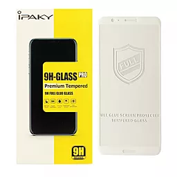 Защитное стекло iPaky для Huawei P Smart  White
