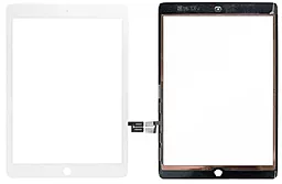 Сенсор (тачскрін) Apple iPad 10.2 2019, iPad 10.2 2020 (A2197, A2200, A2198, A2428, A2429, A2270, A2430) (повний комплект з кнопкою Home) (original) White