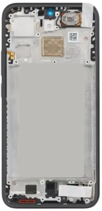 Рамка дисплея Xiaomi 15T Black - фото 1