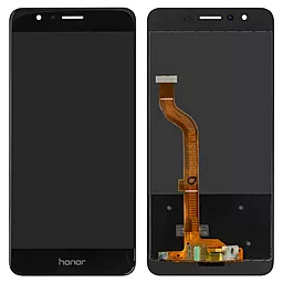 Дисплей Huawei Honor 8 (FRD-AL00, FRD-AL10, FRD-L02, FRD-L04, FRD-L09, FRD-L14, FRD-L19, FRD-DL00, FRD-TL00) с тачскрином, оригинал, Black