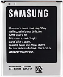 Аккумулятор Samsung i8262D Galaxy Core Duos / EB425365LU (1700 mAh) 12 мес. гарантии