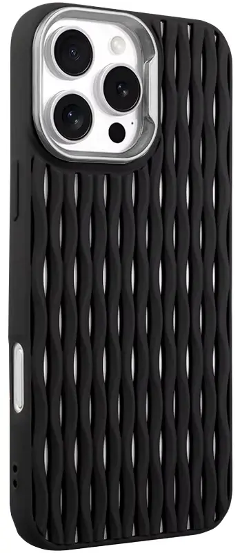 Чехол Case TPU Ribbio для Apple iPhone 16 Pro Max  Black - фото 1