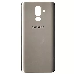 Задняя крышка корпуса Samsung Galaxy J8 2018 J810 Gold - фото Задняя крышка корпуса Samsung Galaxy J8 2018 J810 Gold