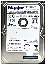 Жорсткий диск Maxtor SATA 2 500GB 7200rpm 16MB (7H500F0_)