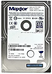 Жесткий диск Maxtor SATA 2 500GB 7200rpm 16MB (7H500F0_) - фото Жесткий диск Maxtor SATA 2 500GB 7200rpm 16MB (7H500F0_)