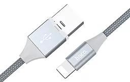 Кабель USB Hoco U40B Magnetic Adsorption Lightning Cable Gray - миниатюра 3