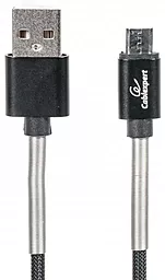Кабель USB Cablexpert 2.4A micro USB Cable Black (CCPB-M-USB-06BK)