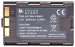 Аккумулятор для видеокамеры JVC BN-V306U (820 mAh) DV00DV1068 PowerPlant - миниатюра 2