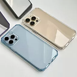 Чехол Octagon Crystal Case для iPhone 13 Pro Max Sierra Blue - миниатюра 3
