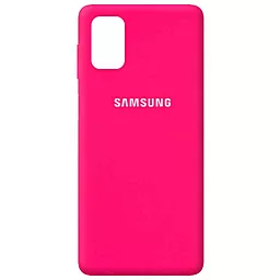 Чехол Epik Silicone Cover Full Protective (AA) Samsung M515 Galaxy M51 Barbie pink